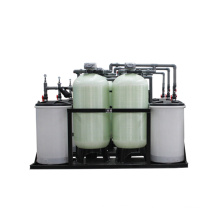 Continuous 24 Hours Water Output Double Tank Water Softener